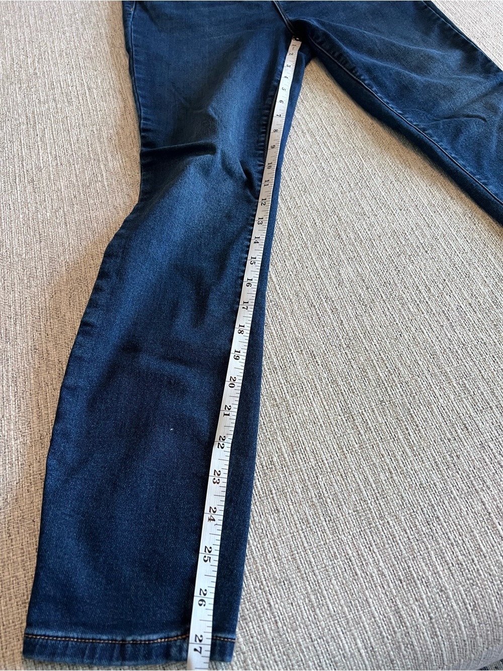 Nicole Miller Dark Blue Skinny Jeans - Picture 6 of 9